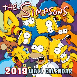 The Simpsons Official Календарь 2019 Иностранные перекидные календари 2019, Intpressshop