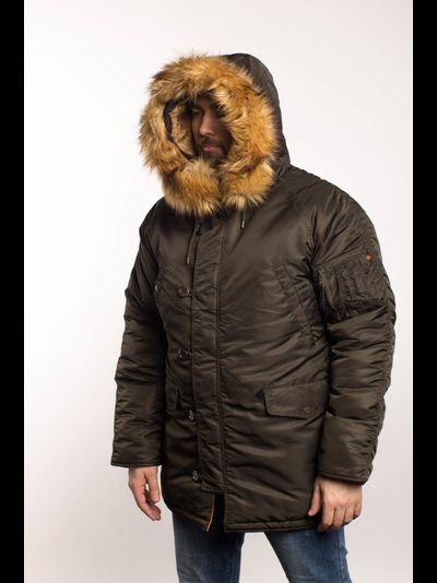 Куртка HUSKY CLASSIC BELUGA/ORANGE