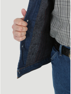 Куртка Wrangler® Cowboy Cut® Blanket Lined Denim Jacket