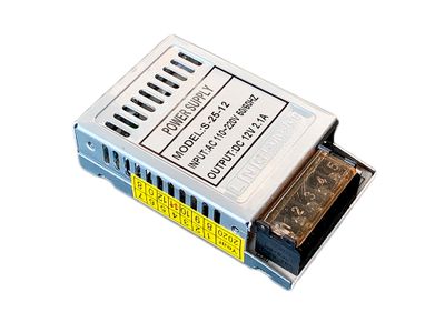 Блок питания 25W 12V IP20 Classic (12V/2.08A/25W) (4LED/IP20 сетка/1 год)