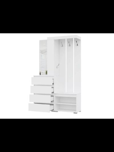 Хелен ПР 01 прихожая белая