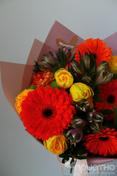 Букет цветов № 491
