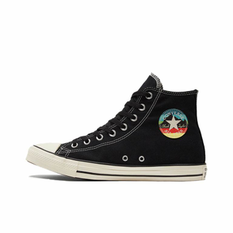 Converse All Star черные высокие мужские