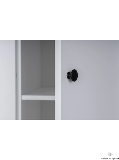 2.08.01.040.14 САГА шкаф 3 двери с зеркалом белый/ясень