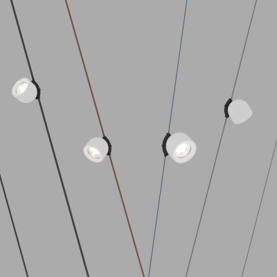 Трековый светильник BELTY SPOT DK5540-WH+BK