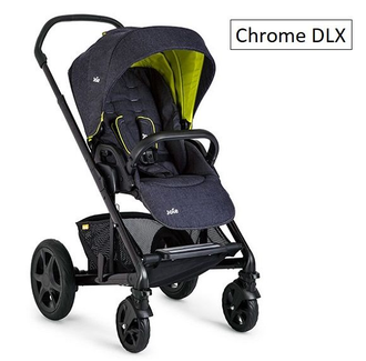 Joie Chrome DLX 3 в 1 автокресло Gemm + люлька Carrycot Travel System