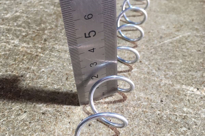 Спираль для габионов d2.5 1,5м (упаковка 10шт)