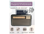 Радиоприемник HAIRUN  HR-S521BT +Bluetooth+USB+SD+фонарик+аккумулятор 18650+солнечная зарядка