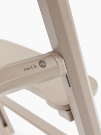 Стульчик для кормления Happy Baby Charley Beige Grey