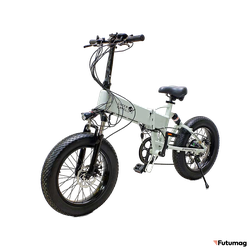 Электровелосипед GreenCamel Форвард 2X (R20FAT 500W 48V10Ah) 7скор, 2х-подвес белый