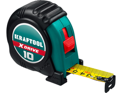 Рулетка KRAFTOOL X-Drive, 10 м х 25 мм