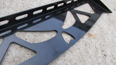 Рамка номера универсальная ZST - Р10 (базовая) под допсвет