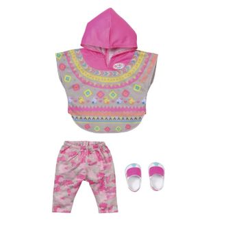 Zapf Creation AG Набор одежды для куклы Baby Born с пончо, 830-161
