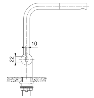 Смеситель FRANKE Atlas Neo Sensor Pull-Out (выдвижной шланг)