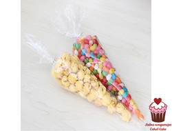 Пакет конус с завязками 13х25, 100 шт.