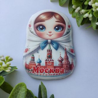 Пряник имбирный "Матрешка. Кремль", 40г, (2шт.)