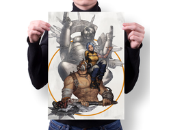 Плакат Borderlands, Бордерленд №17