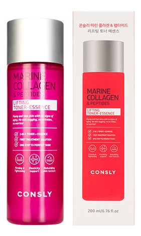 Тонер-эссенция укрепляющий  с коллагеном и пептидами Marine Collagen Peptides Lifting Toner-Essence, 200мл  CNS