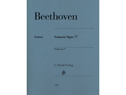Beethoven. Fantasie op.77: für Klavier