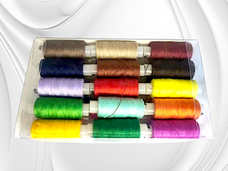 Нитки швейные, ассорти упаковка 30 штук