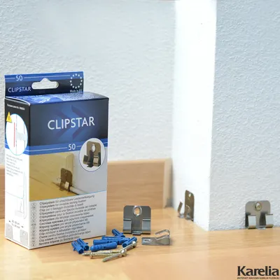 Клипсы для монтажа плинтуса Pedross Clipstar 50 шт