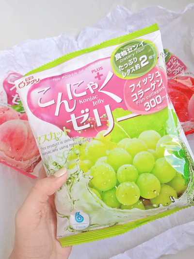 Желе "Yukiguni Aguri" порционное Конняку со вкусом муската