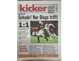 Kicker Magazine 19 February 2009 Иностранные журналы о футболе, Спортивные иностранные журналы