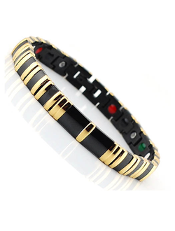 Керамический магнитный браслет "Golden night"