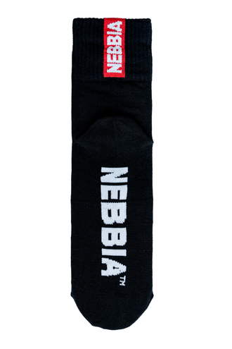 Носки NEBBIA “EXTRA MILE” crew socks 103 Черные