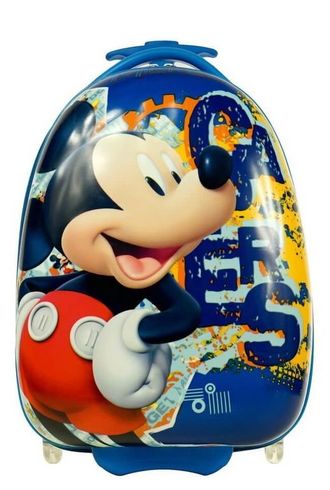 Детский чемодан Микки Маус (Mickey Mouse) синий