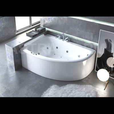 Astra-Form ванна Анастасия левосторонняя 182/125 см белая