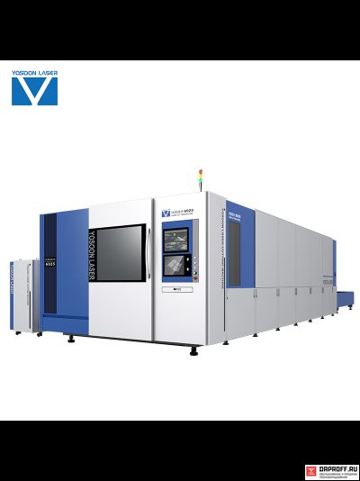 Станок для резки листов FC-серии, со сменными столами, с защитной кабиной