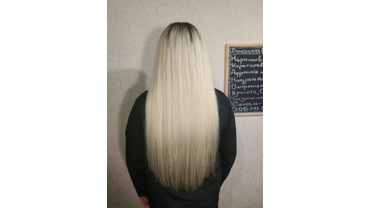 Лучшее наращивание волос в Краснодаре фото миникапсулы только в мастерской Ксении Грининой 12
