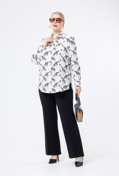 Брюки клёш 133047 размеры 54,62,64