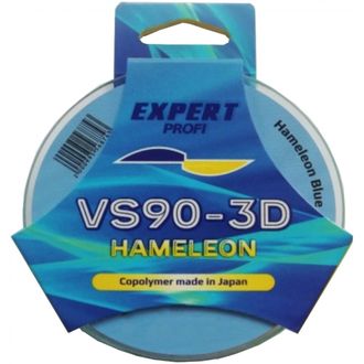 Леска VS90-3D Hameleon Blue 3D3010, 0.10мм, 30 м., 2.80кг, хамелеон голубая