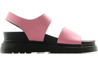 Босоножки Dr Martens LEATHER PINK розовые