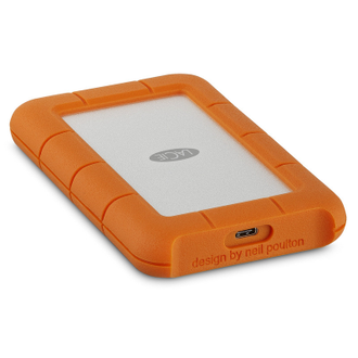 Портативный HDD LaCie Rugged Mini 2Tb 2.5, USB 3.1 Type-C, оранжевый, STFR2000800