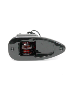 Огонь бортовой красный 138х63х50 мм черный корпус