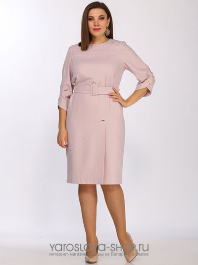 Нарядное платье нежно-сиреневого цвета