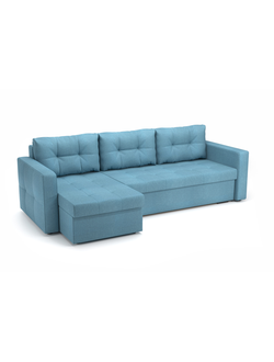 ГРЕЙС угловой диван SHERLOCK 750 голубой
