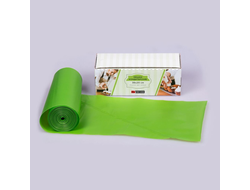 Мешок кондитерский 3-сл в рулоне 38 см зелёный, 80 мкм, особо прочные швы, 100 шт/рул