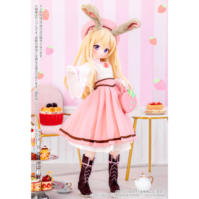 Кукла 1/3 stj x Iris Collect petit Urara -Fluffy strawberry bunny- Strawberry Chocolate ver.