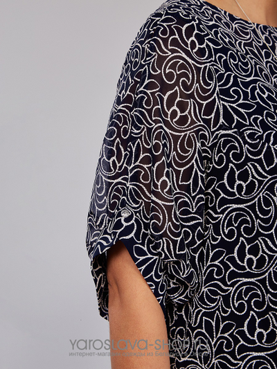 Воздушное и нежное нарядное платье из шифоновой ткани