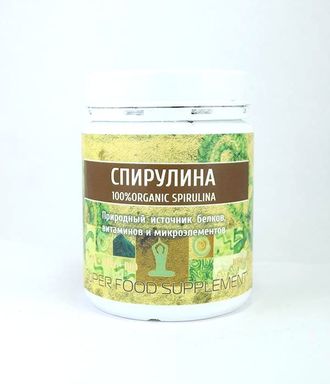 Спирулина порошок (Spirulina) Indian Bazar, 100 гр