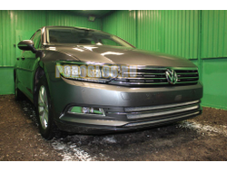Защита радиатора Volkswagen Passat B8 Alltrack 2.0 2016-2019 chrome низ