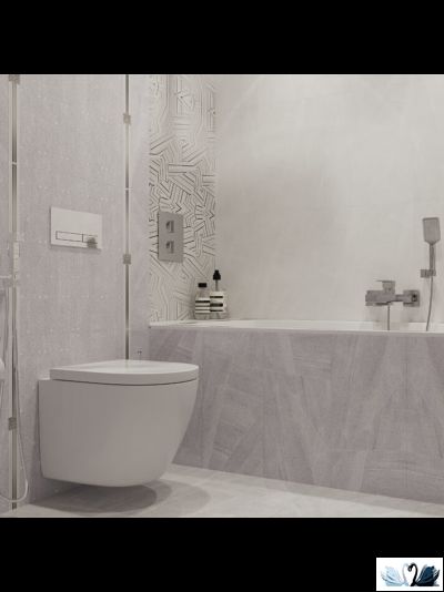 Плитка настенная Belani Toscana Adele декор графитовый 30 х 60 см Береза керамика