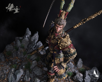Сунь Укун, Царь Обезьян (Black Myth: Wukong) - Коллекционная фигурка 1/6 The Black Myth: Wukong Great Sage Armor Set (MAG015) - INART