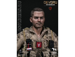 Боец DEVGRU со служебной собакой - Коллекционная фигурка 1/6 DEVGRU K9-handler in Afghanistan (DAM 78040) - DAMToys