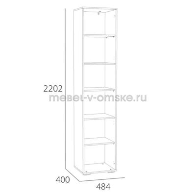 Шкаф-пенал Элиот - 041.71