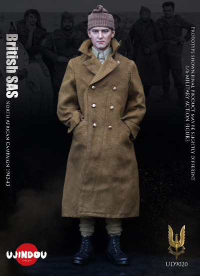 Боец SAS в Северной Африке 1942-1943 г - КОЛЛЕКЦИОННАЯ ФИГУРКА 1/6 WWII BRITISH SAS North African Campaign 1942-43 (UD9020) - UJINDOU